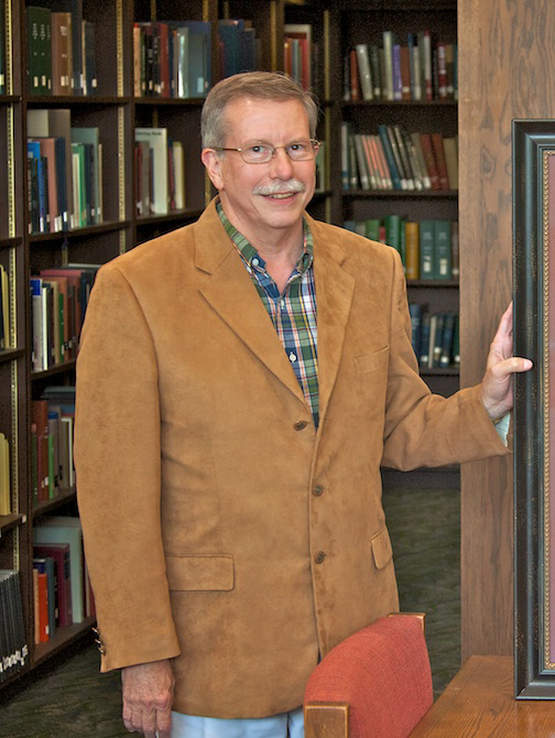 Bobby Taylor in the Archives and History library
