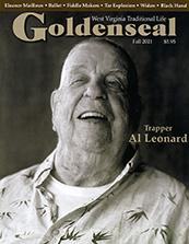 Goldenseal Fall 2021 edition with cover of Trapper Al Leonard